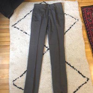 Incotex, Slim Fit Chinos, Sz 44 (28), Olive